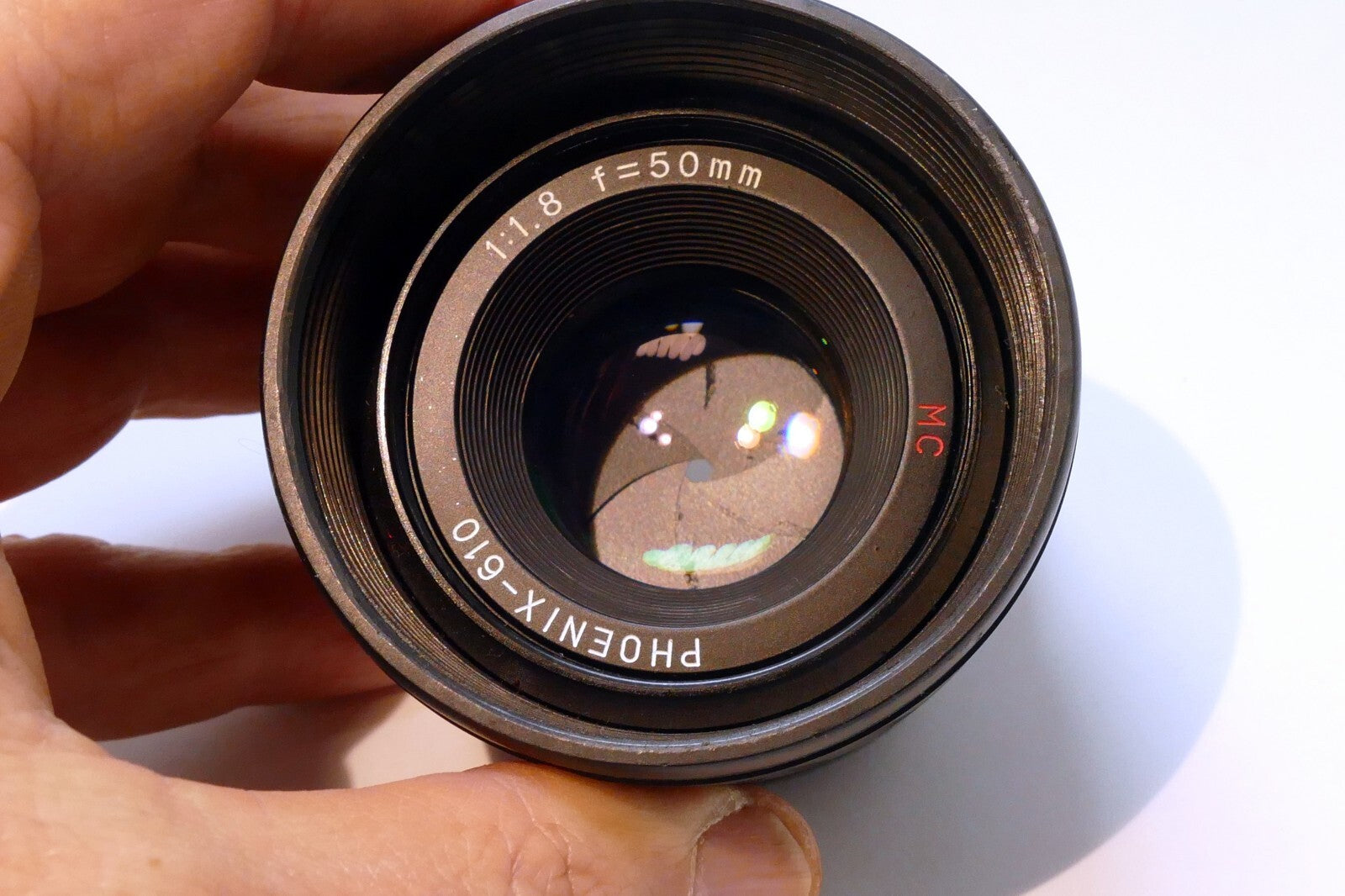 Phoenix 610 MC 50mm f1.8 MD mount Lens  - PARTS REPAIR AS IS