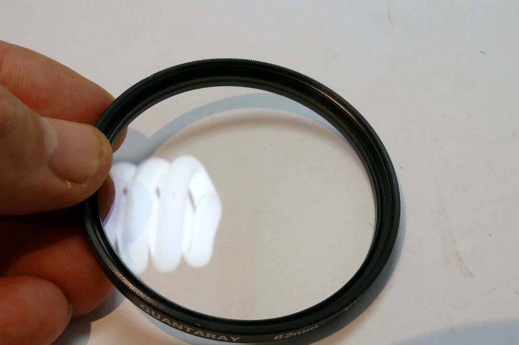 Quantaray UV 62mm Lens Filter made in Japan