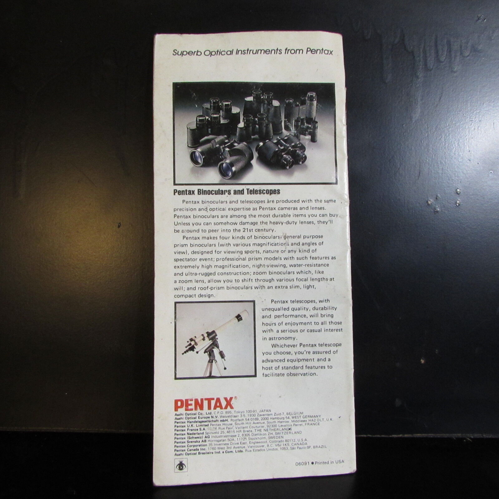 Pentax PK 6X7 System Guide amanual focus lens Accessory list 31 pages O401529