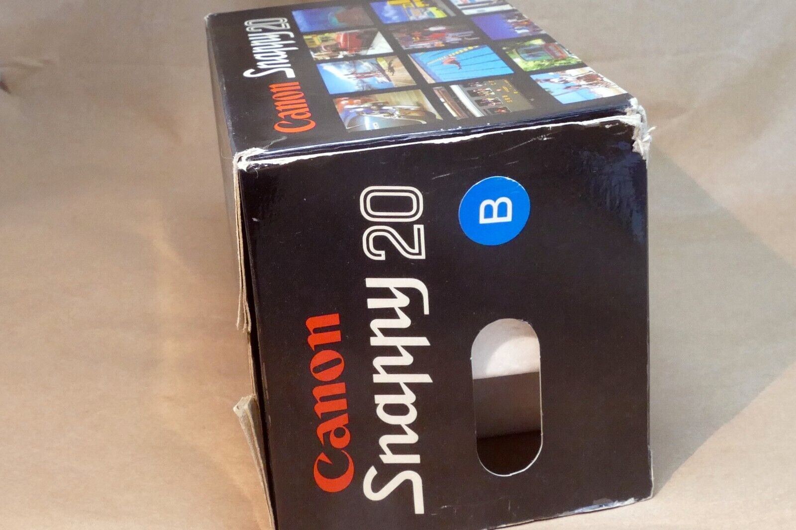 Canon Snappy-20  Empty Box (only ) for camera vintage with foam inserts