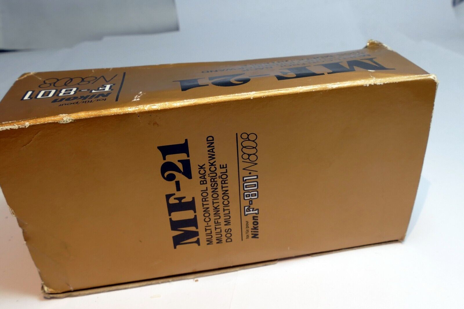 Empty Box for  Nikon MF-21 Multi-Control camera back  N8008 ( an empty box only)