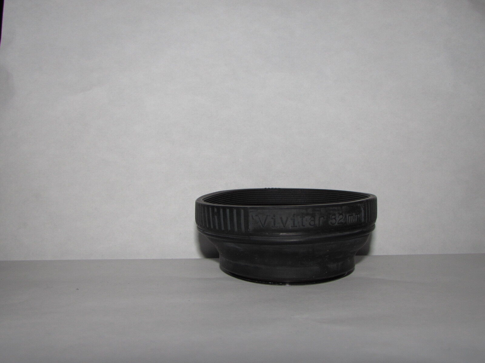 Used Vivitar 52mm Lens Rubber Shade Hood vintage for 50mm normal lenses  B20241