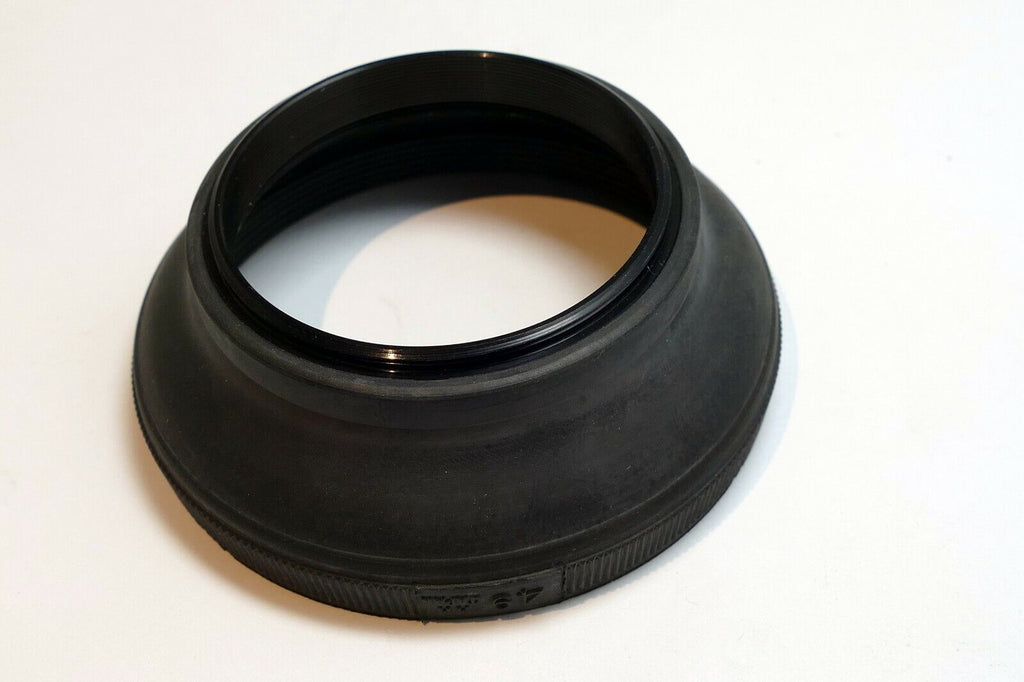 49mm Rubber Collapsible Lens Hood Shade screw in for 50mm f1.7 f1.8 normal