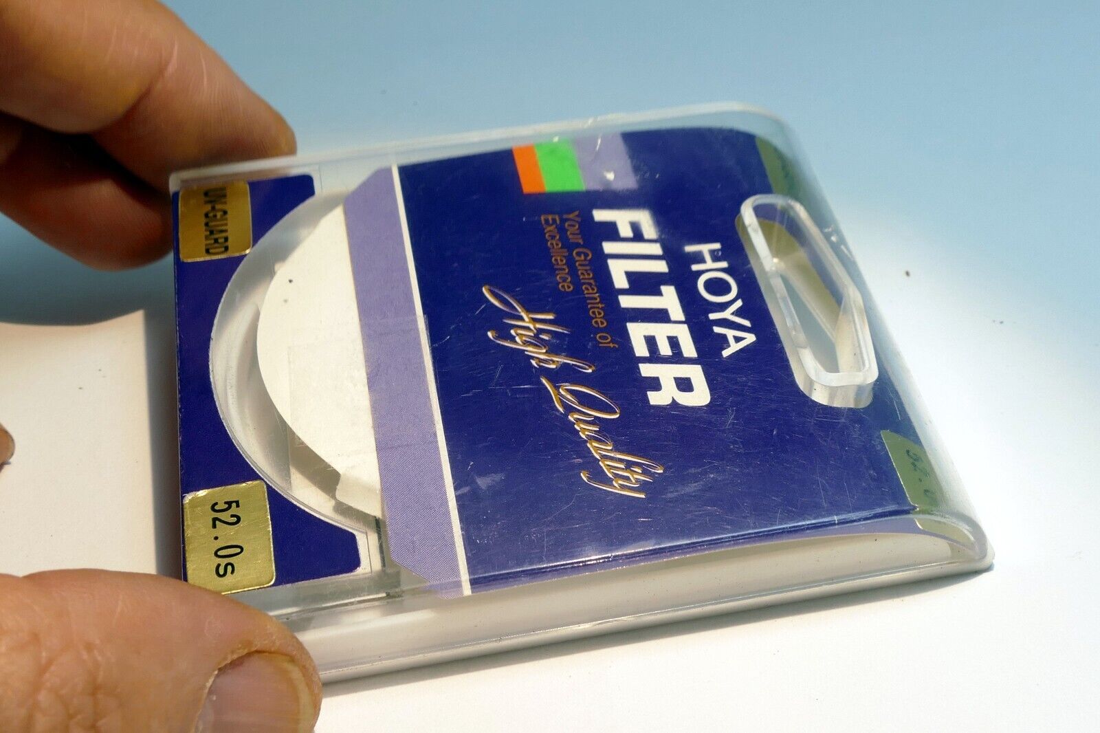 Empty Plastic  CASE for  HOYA 52mm  UV filter - empty