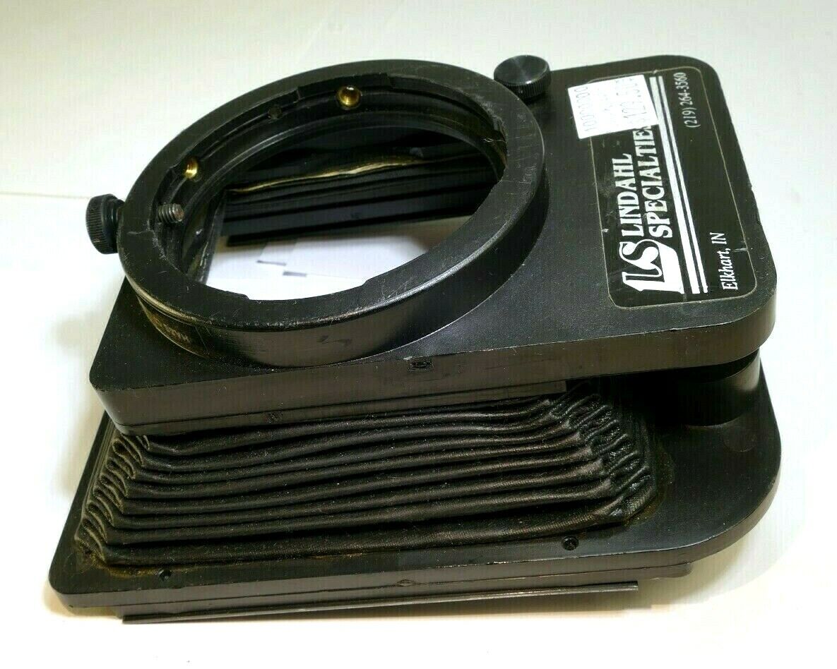 Lindahl Bellows lens Hood 31.1325 Bell-O-Shade Single 3X3 filter slot for CF 500