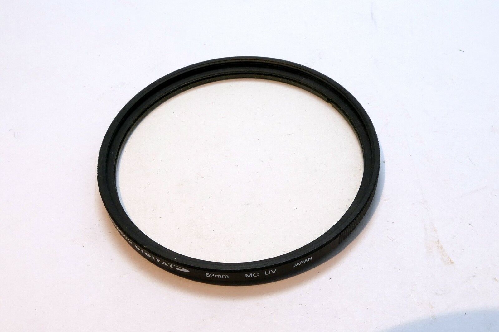 Promaster UV MC 62mm Lens Filter made Japan Digital with rubberized ribbed rim