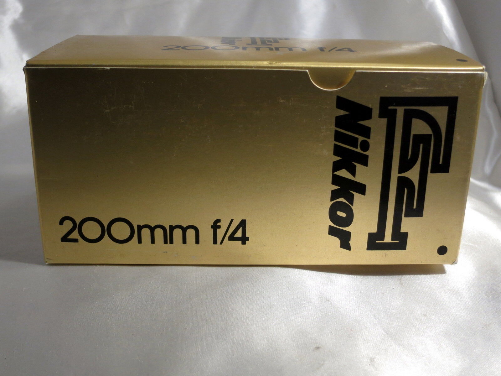NIKON Nikkor F 200mm f/4 Lens Empty Box (only!) Made in Japan 5403010