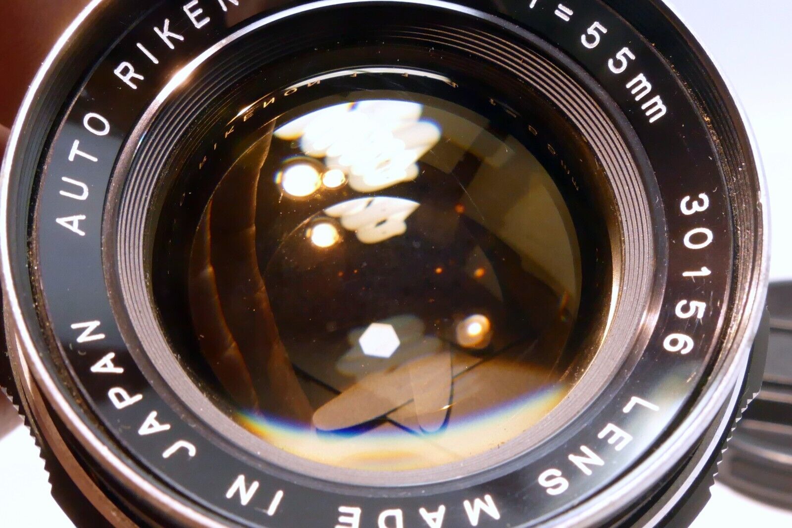 Rikenon 55mm f1.4 prime Manual lens adapted to Canon EOS EF camera T7i T8i