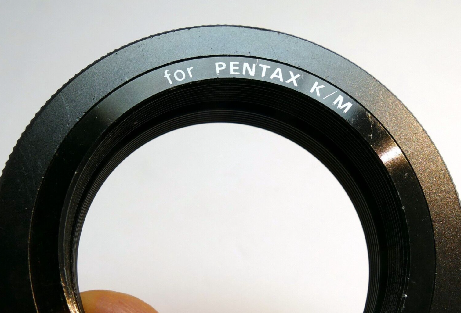 T2 Threaded  Lens to PK KR Bayonet K Camera mount adapter Ring