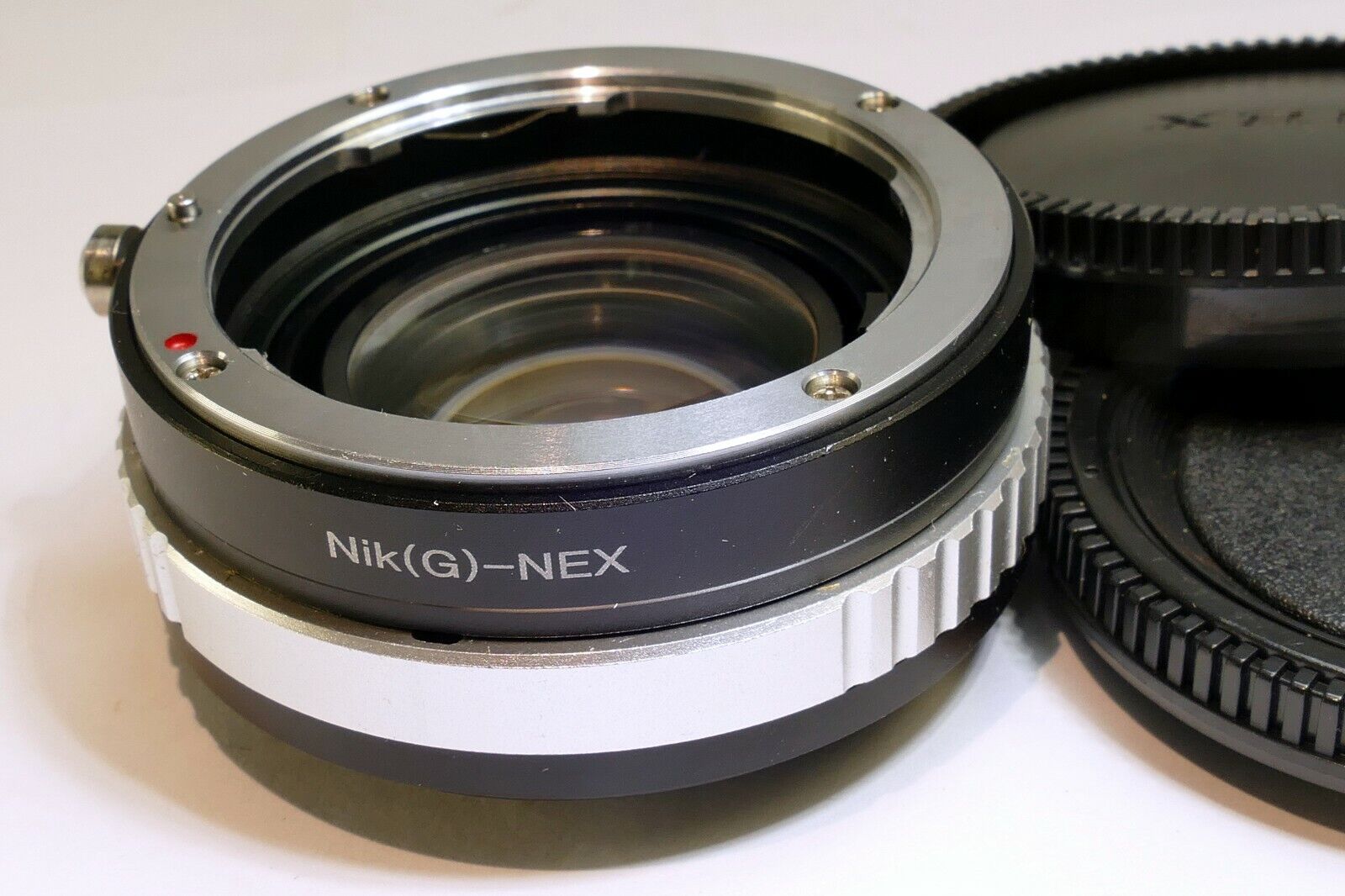 Focal Reducer Lens Booster Adapter Nikon G to Sony E mount α6300 α6500 cameras
