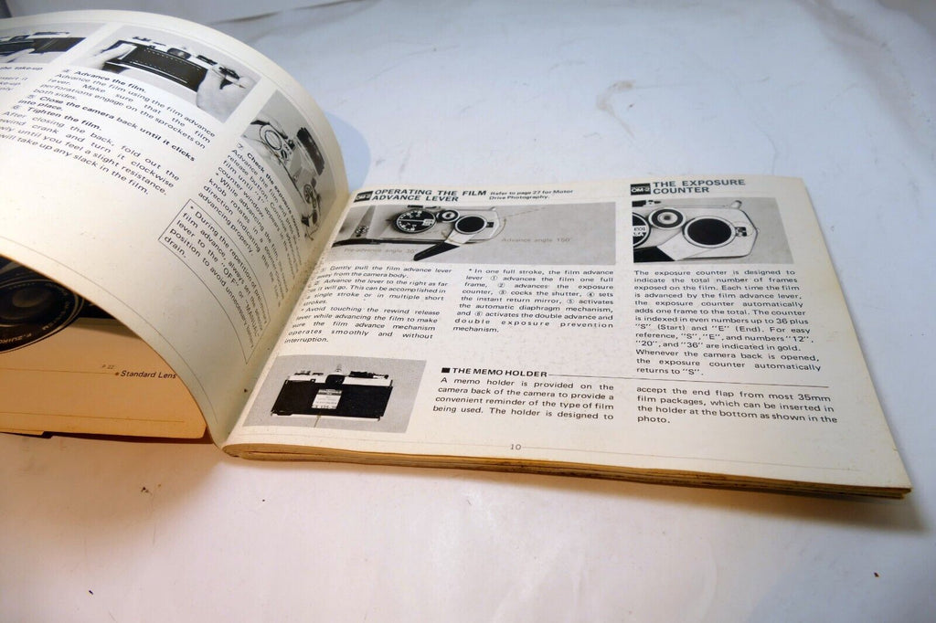Olympus OM-2 Camera Operating User's Guide English EN Owners Manual Instructions