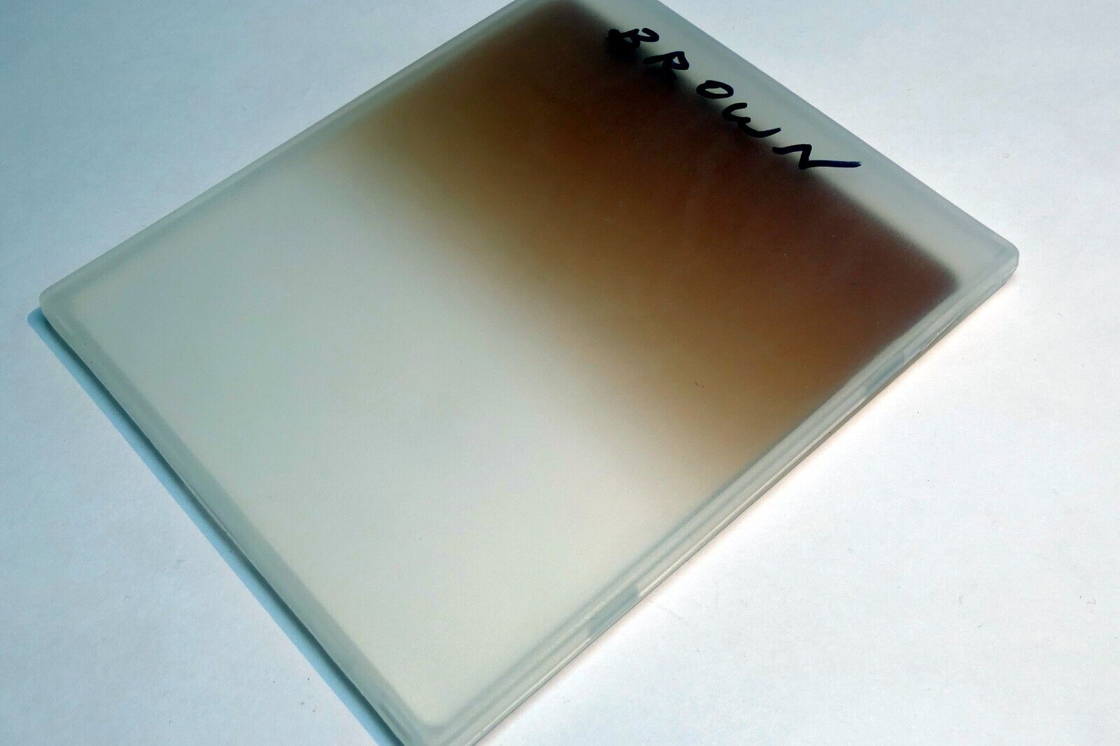 Brown Sepia Graduated Filter 84X95mm square drop in for Cokin M  P system