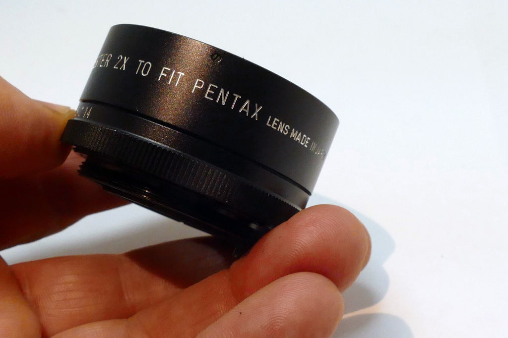 Camron 2X M42 Lens Tele-converter for Pentax - Universal mount w/ aperture ring