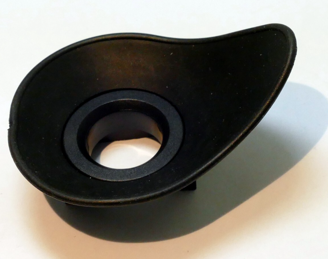 25mm Hoodman Rubber eye cup large size  for Nikon Z and D cameras