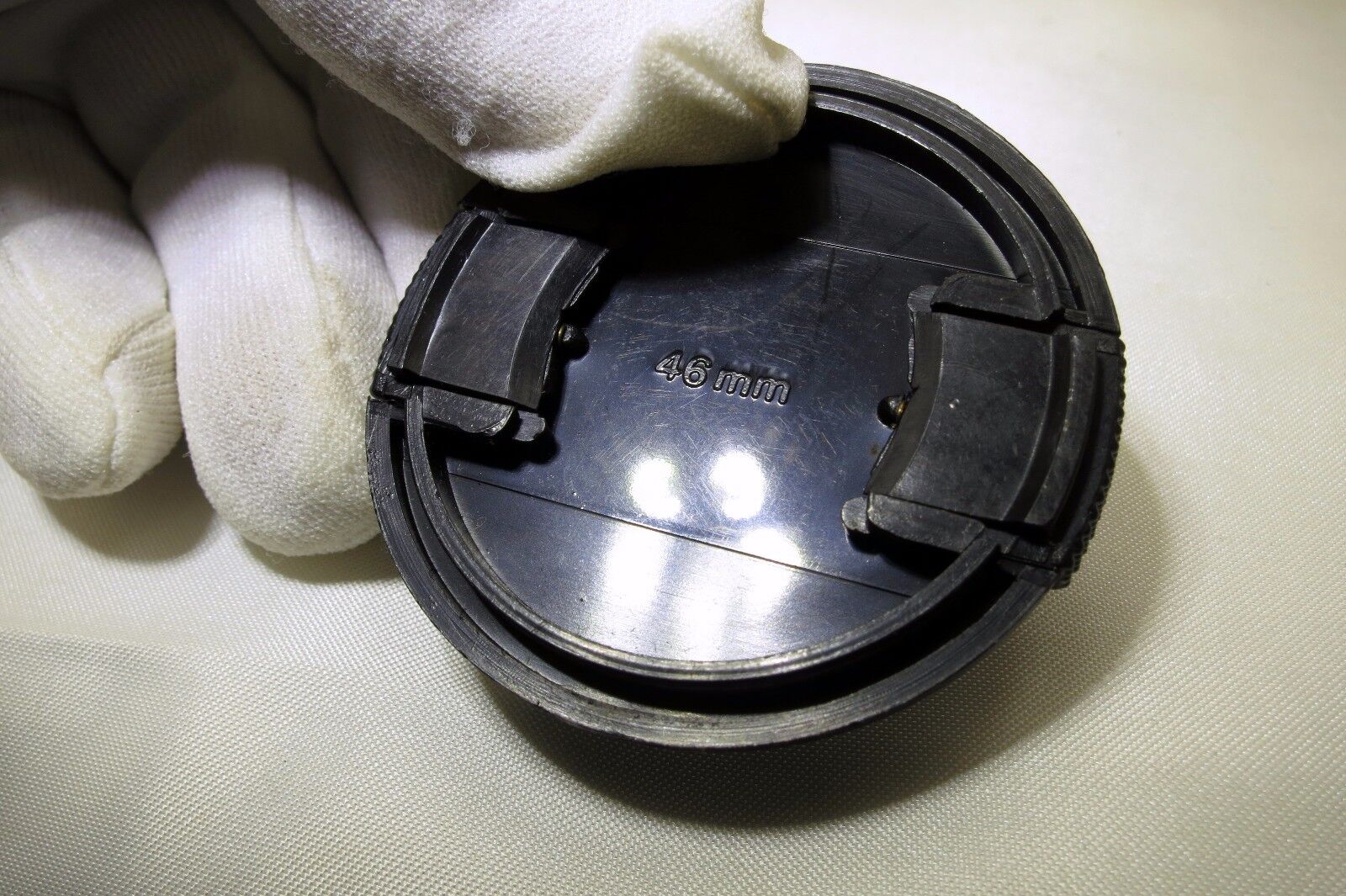 Camera 46mm Front Lens snap on type plastic generic