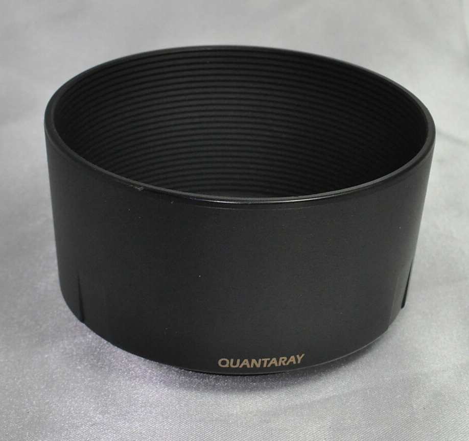 Quantaray Plastic Lens Hood Made in Philippines for 55-200mm zoom lens