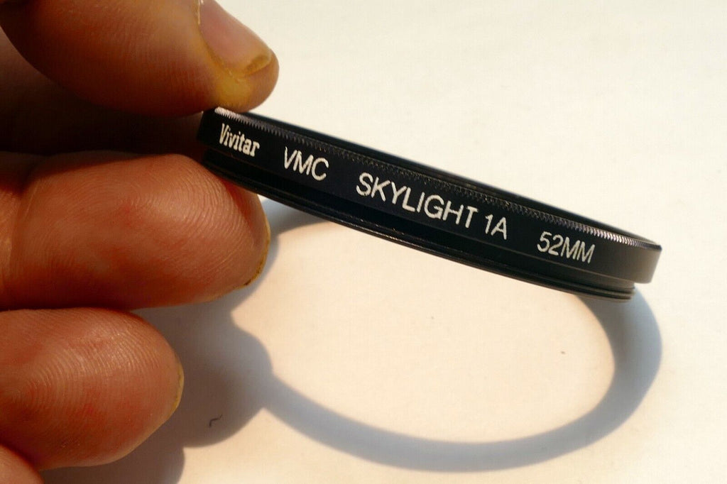 Vivitar VMC 52mm Filter Sky 1A Skylight Multi-Coated lens made in USA