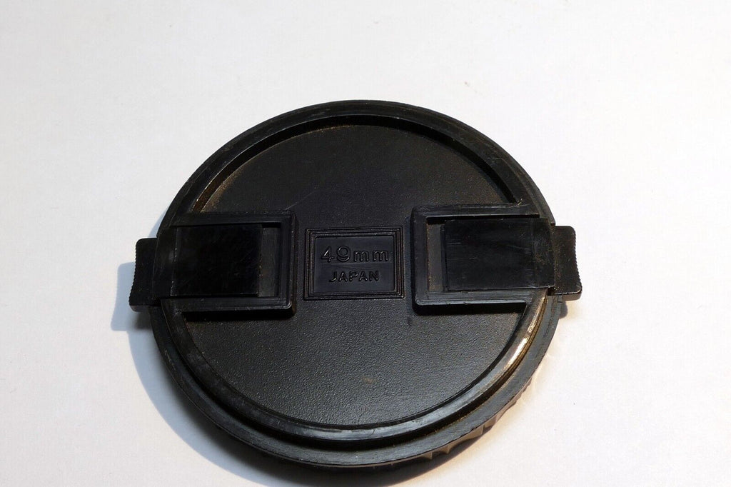 Quantaray 49mm Lens front cap snap on type for 50mm f1.4 f1.7 - OEM Genuine