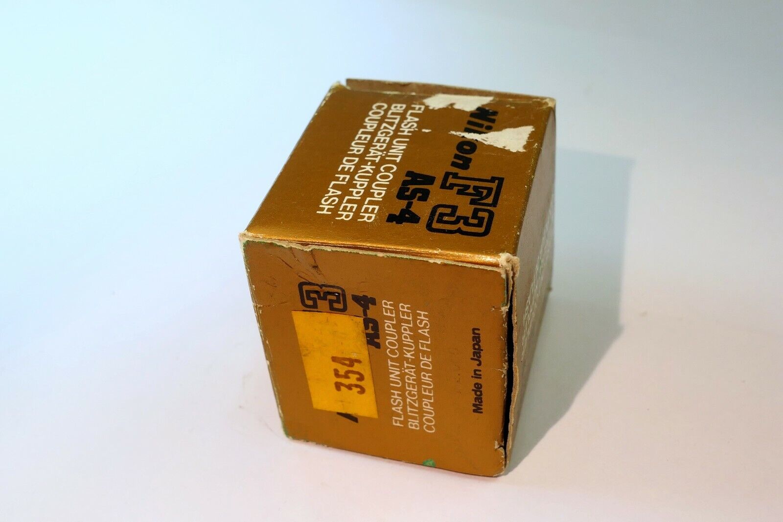 Empty Box (only)  for Nikon  AS-4 flash coupler unit adapter