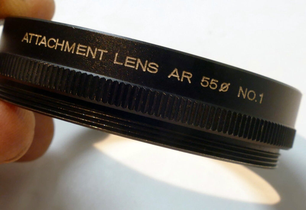 Konica Attachment Lens AR 55MM No. 1 FOR Macro-Hexanon AR 55mm f3.5 105mm f4