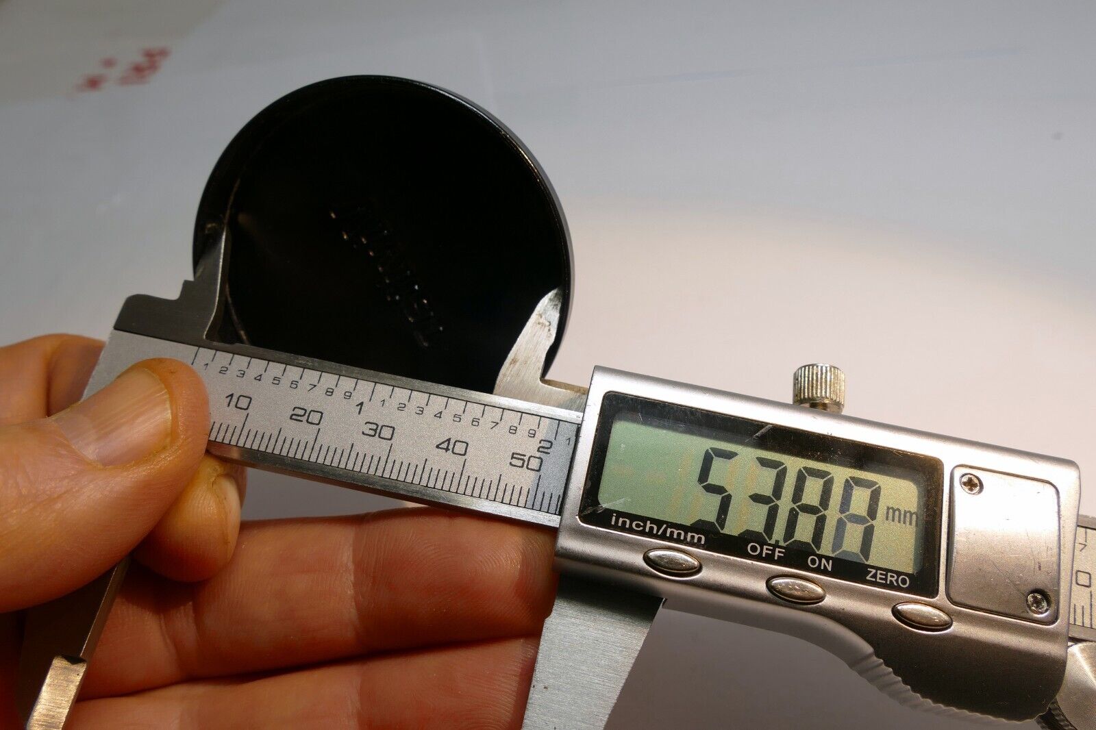 52mm  Front Lens Cap  slip on type metal for 50mm f1.4