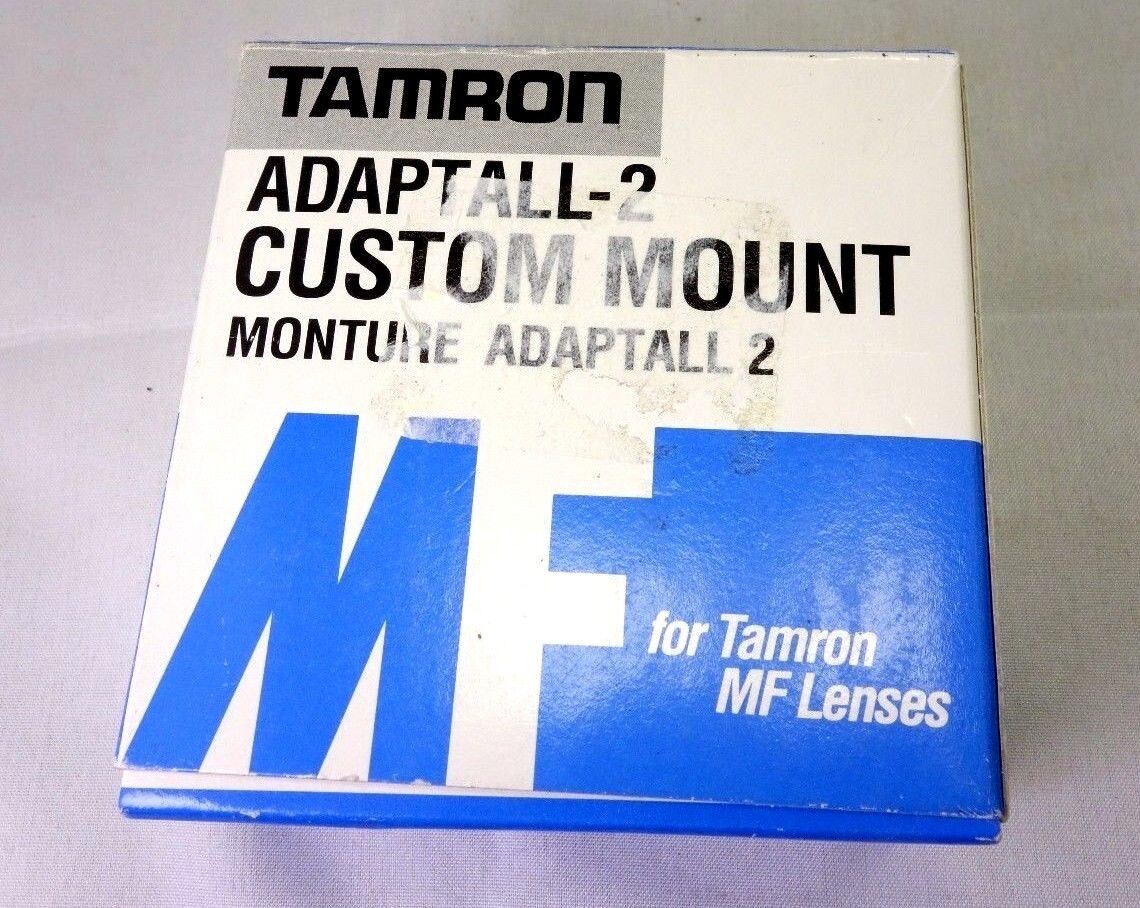 ADAPTALL 2  LENS Adapter for Canon FD/FT 51C manual focus lenses Genuine Tamron