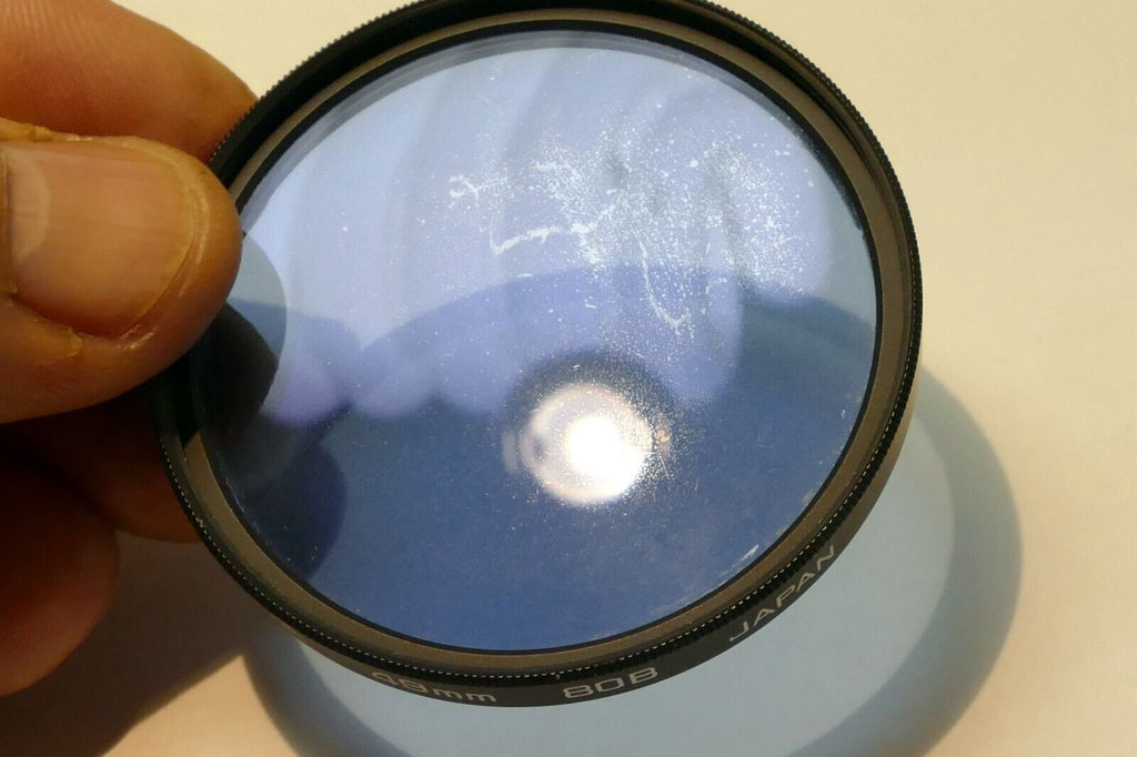 Hoya 80B 49mm Lens Filter Made in Japan cooling