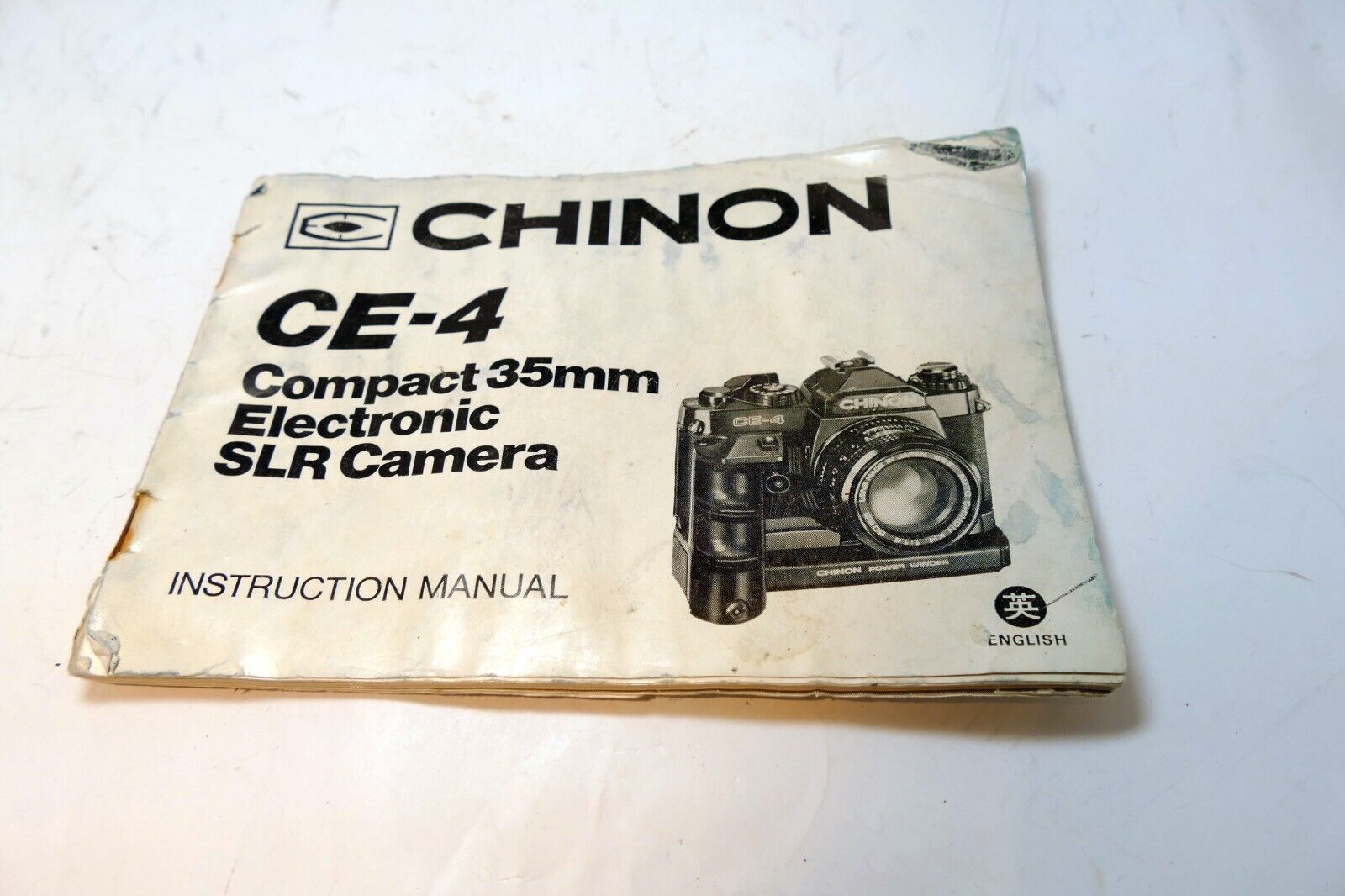 Chinon CE-4 35mm SLR Camera INSTRUCTION manual GUIDE English EN