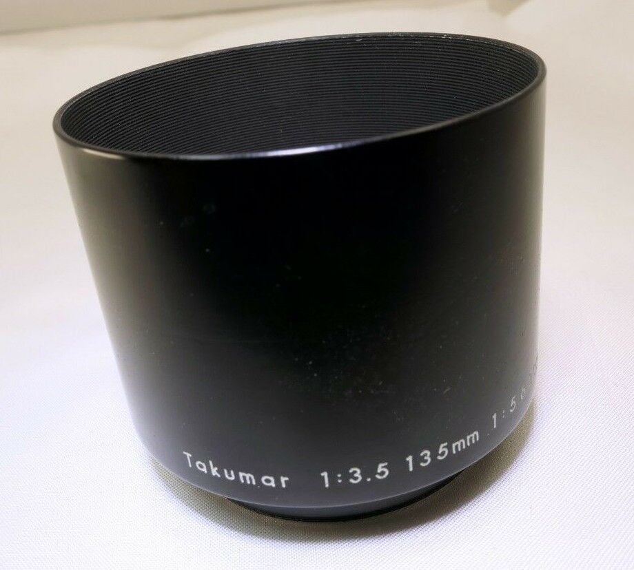 Pentax 49mm Asahi Takumar 135m f3.5 200mm f5.6 Metal Lens Hood Shade Telephoto