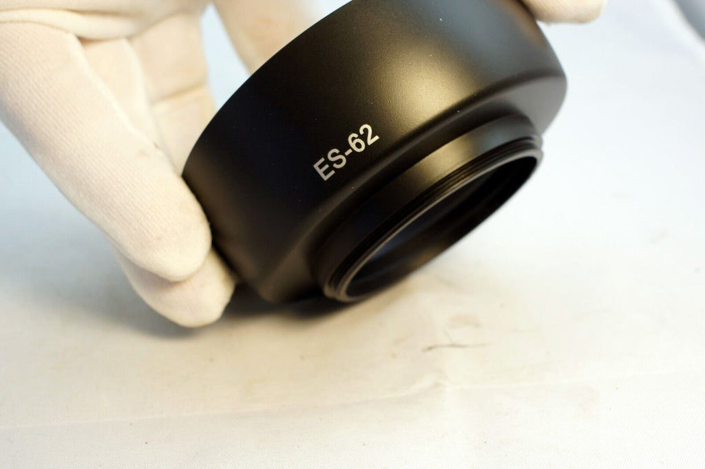 Aftermarket ES-62 52mm Lens hood lens screw in for 50mm f1.8 EF II FD threaded