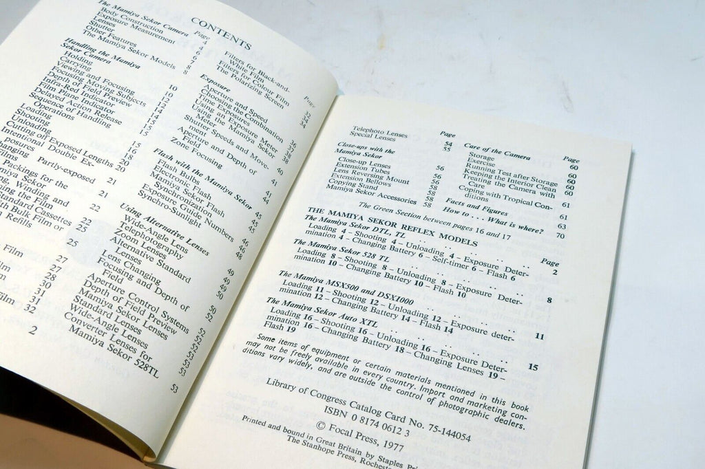 Mamiya Sekor  500 1000 528 XTL Film camera manual  Instruction Guide E English