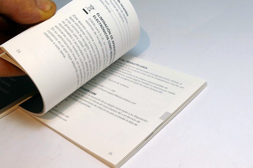 Leica Vario-Elmar-TL 18-56mm f3.5-5.6 11080 Lens Instructions manual Guide