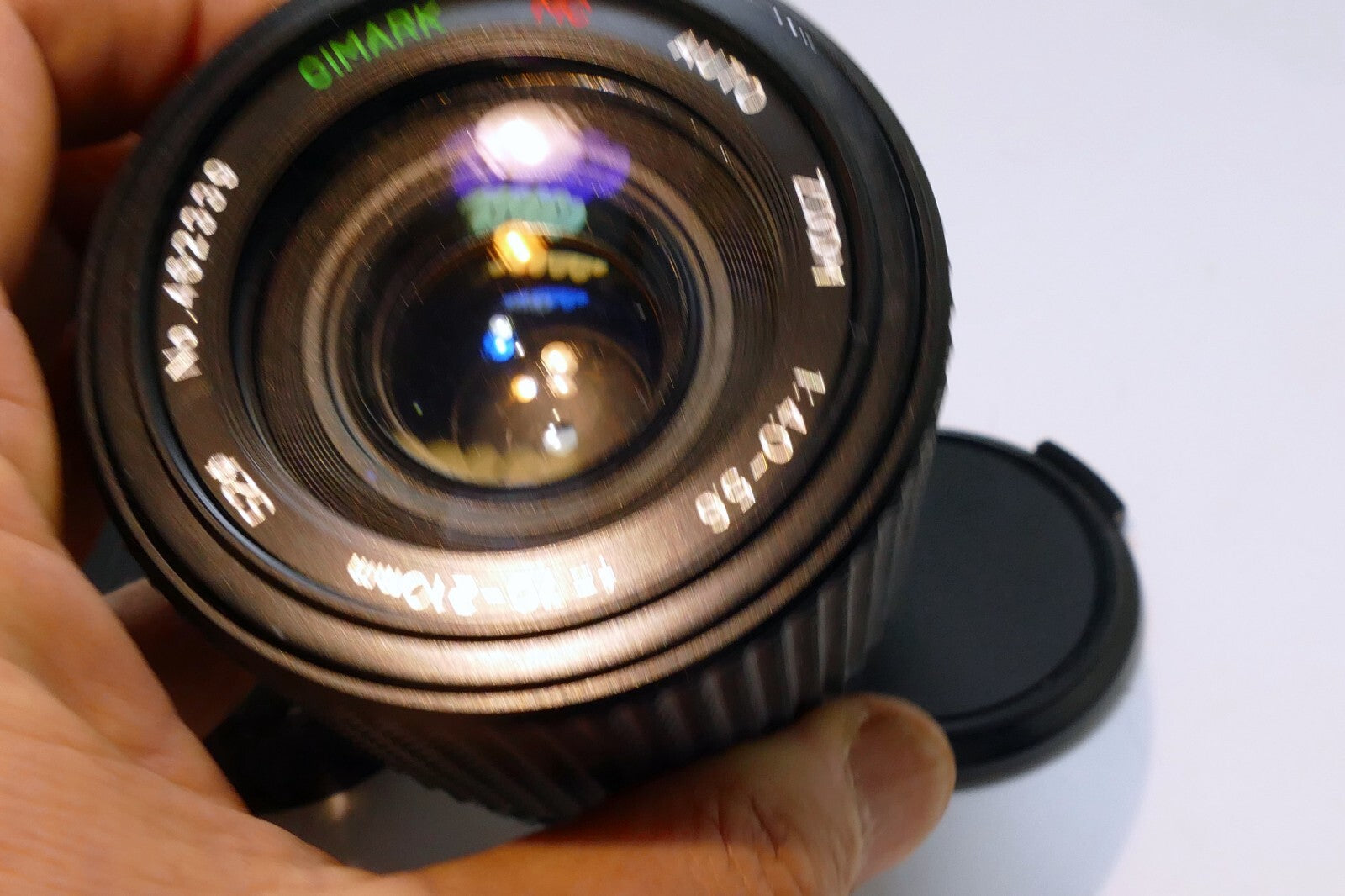 Cimark zoom 70-21`0mm f4-5.6 Lens for Pentax KR KA - with haze, and fungus