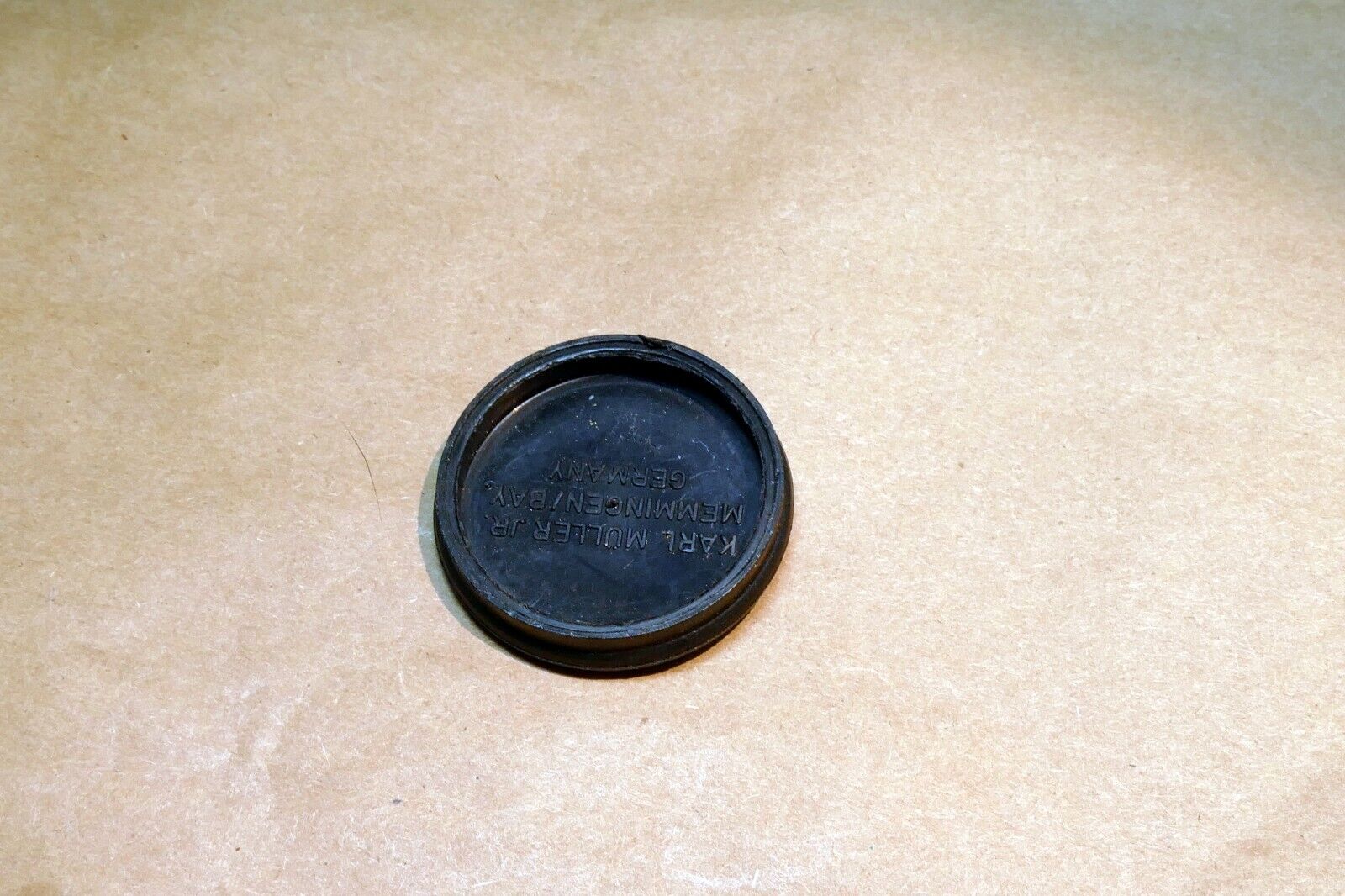 Novoflex Muller Jr. LENS CAP 34mm  35MM FRONT LENS CAP GERMANY slip on  type