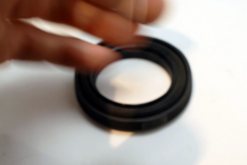 55mm Rubber Lens Hood Shade vintage double threaded for 50mm f1 f1.7 made Japan