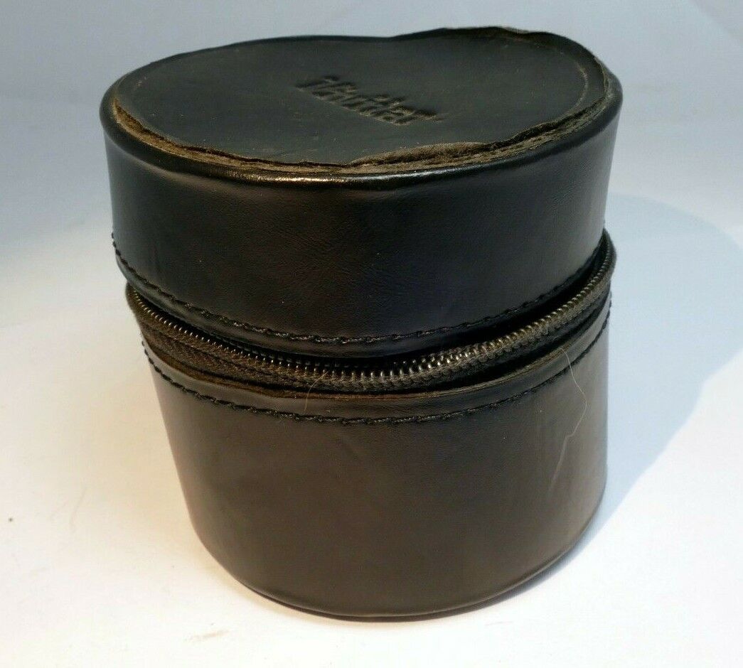 Vivitar HARD CASE for lens 2X teleconverter lens 50mm f1.9 or f2