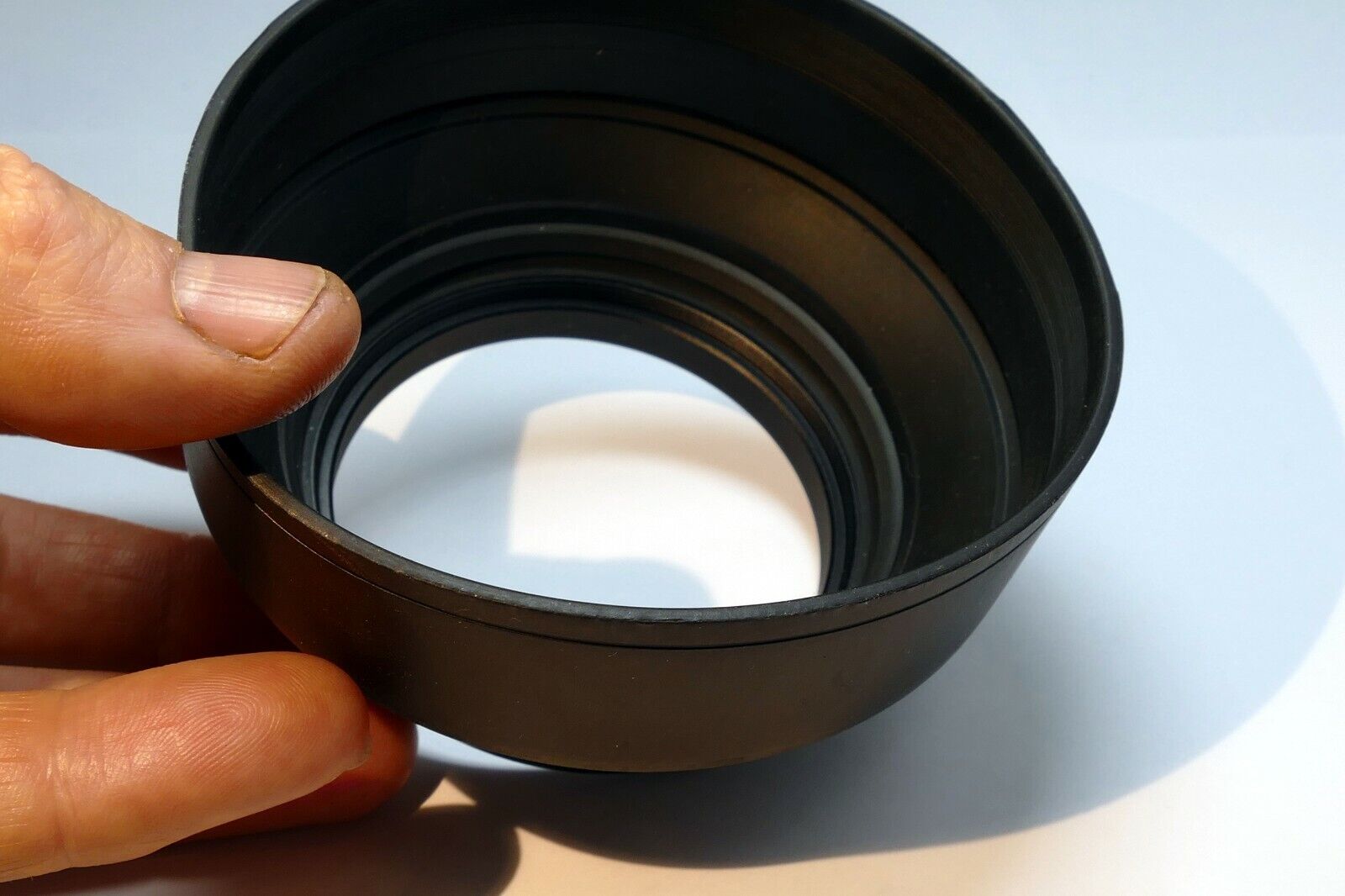 67mm Rubber Lens Hood Shade collapsible  telephoto 400mm f5.6
