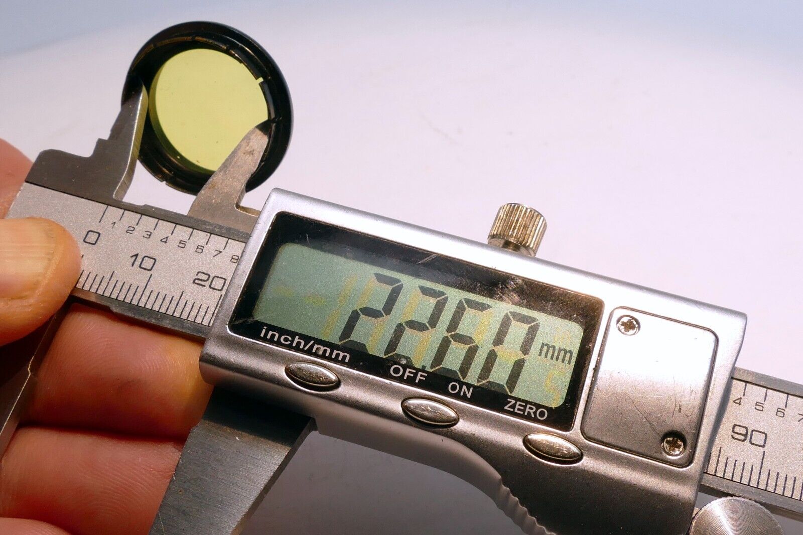 Argus Lens Accessory No. C-61 for Model “C” Light Yellow 2X Filter