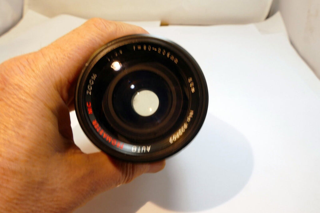 Promaster 80-205mm f3.8  lens with FUNGUS for Olympus OM (AS IS Parts or Repair)