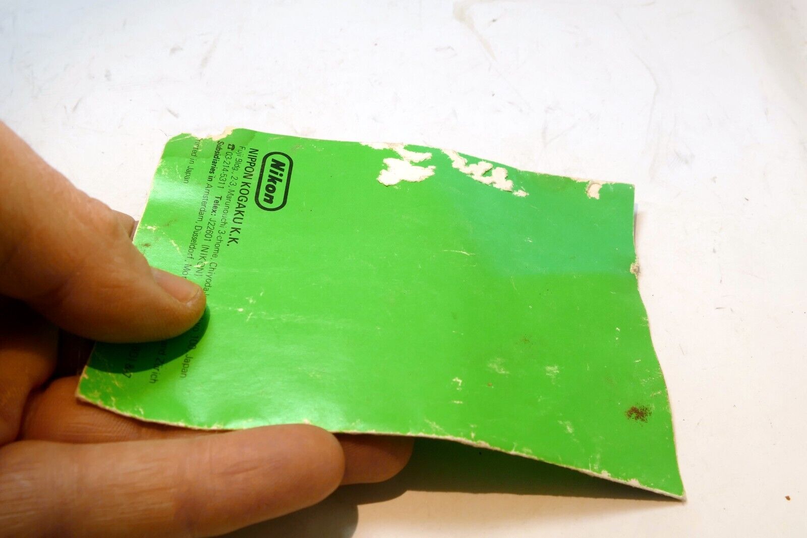 Nikon Binoculars Model 6X18 7X21 8X24 Instruction Guide Manual English vintage