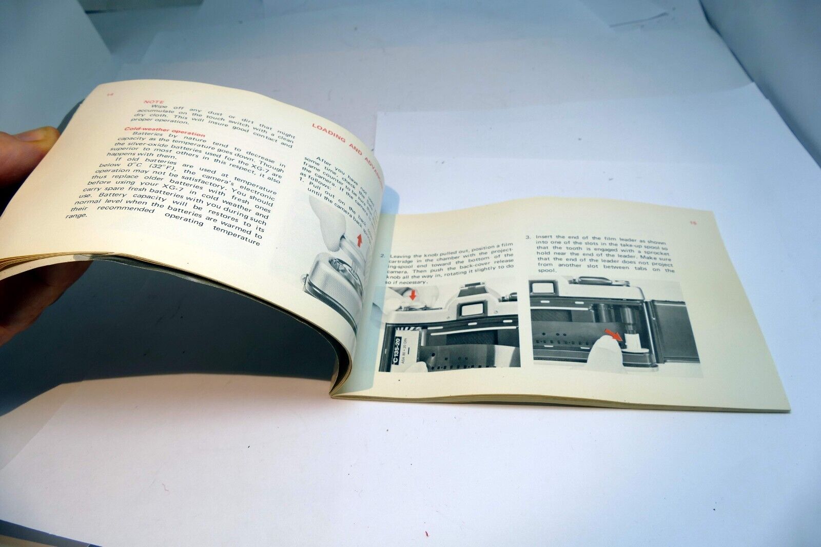 Minolta XG-7 camera User Guide Owner Manual English  En