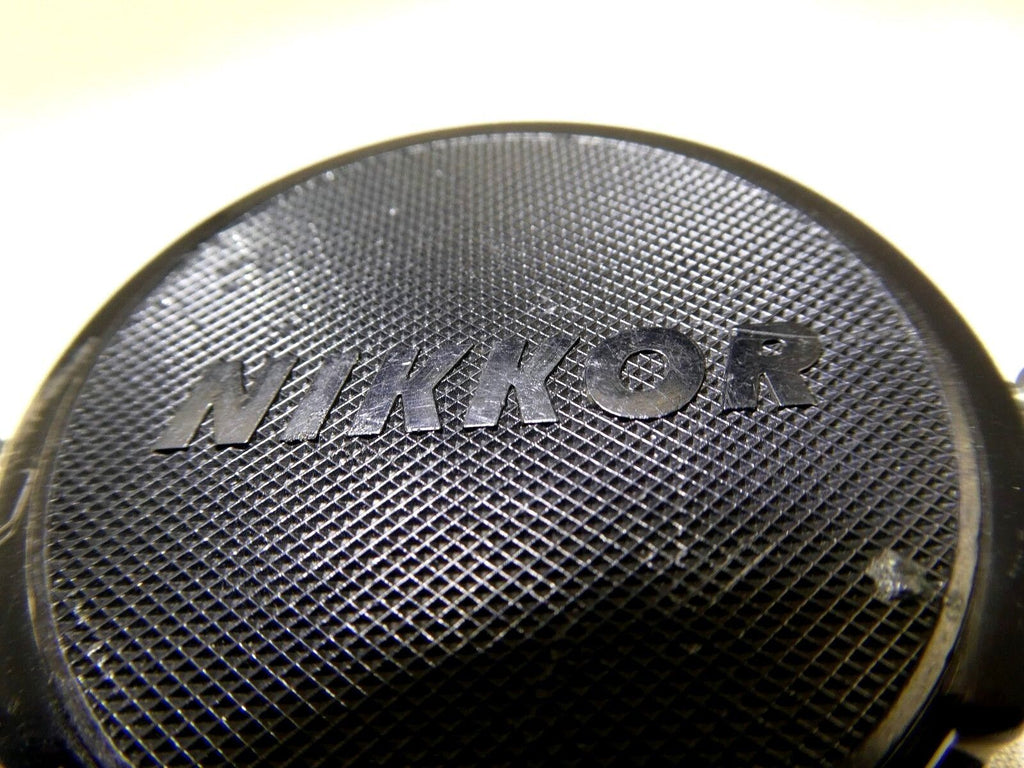Nikon Lens Cap "Nikkor" 52mm JAPAN  all black            