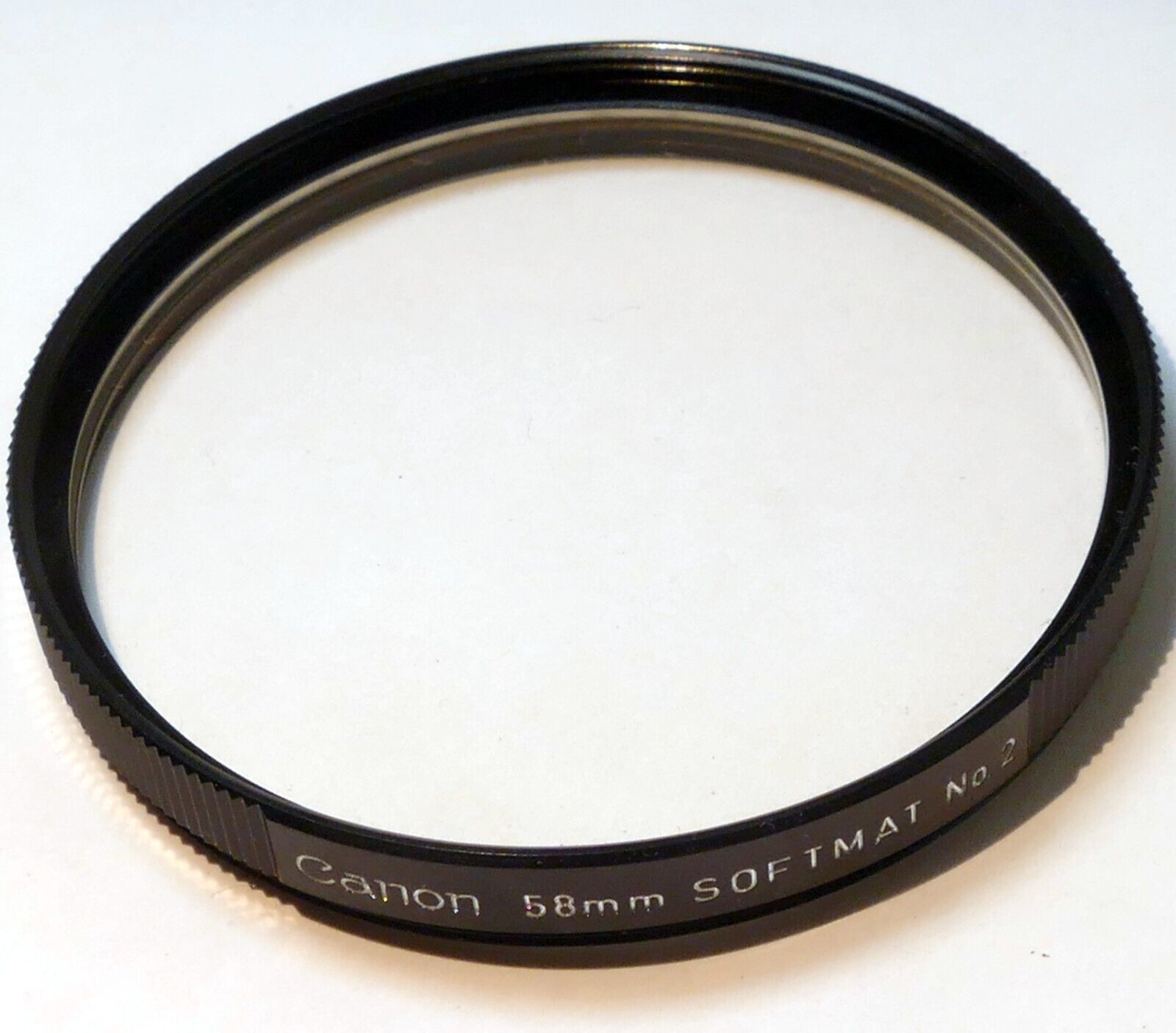 Canon Softmat No. 2 58mmLens Filter Soft Focus #2 Portraiture  - Genuine OEM