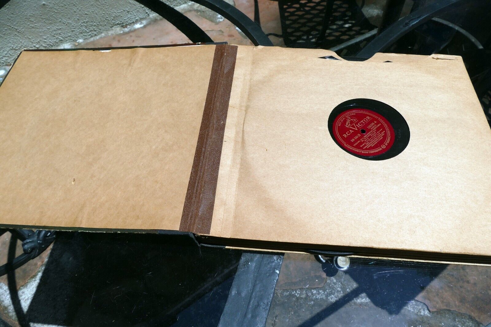 12" 78 RPM Record Set-(7)-Tosca Volume II-Puccini/Set DM-540/Gigli/Fabritiis