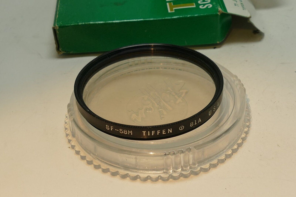 58mm Tiffen Ji-trans 81A Warming Filter made in USA