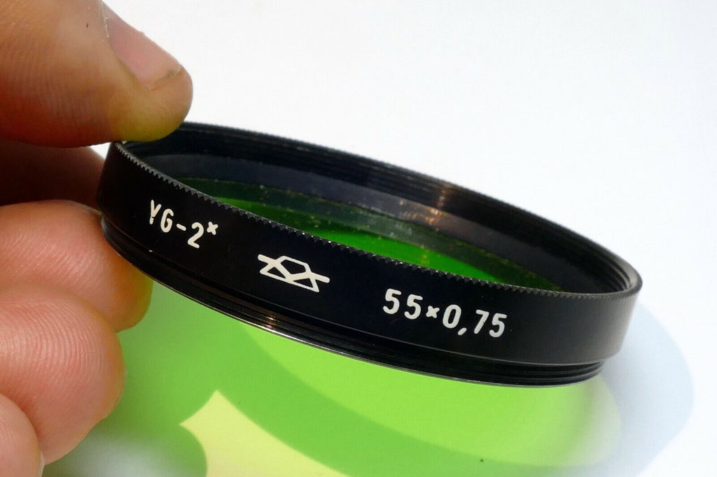 Zenit YG-2  MG  55mm Filter G-2  Green 2 55x0.75mm