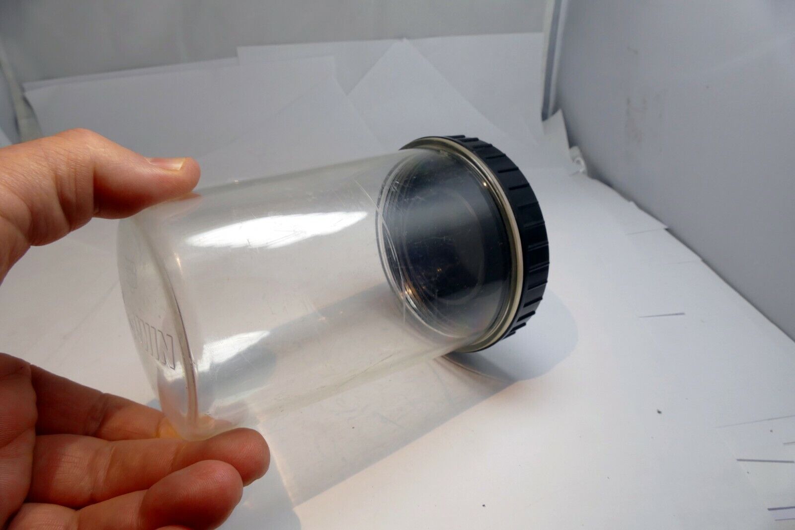 Clear Plastic Protective Case for Nikon 85mm f1.8 f2 105mm Nippon Kogaku