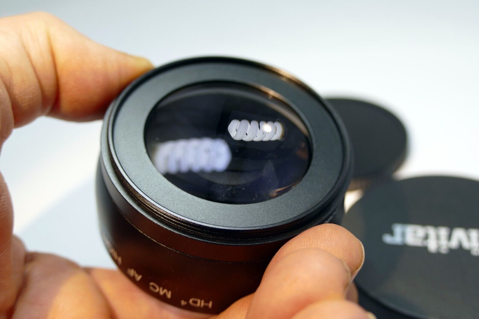 58mm threaded Vivitar  HD wide angle 0.43X AF lens AUX MC High Definition