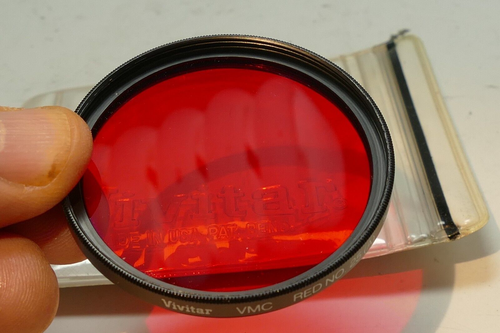 Vivitar VMC 52mm RED No. 25A  Filter Multi-Coated