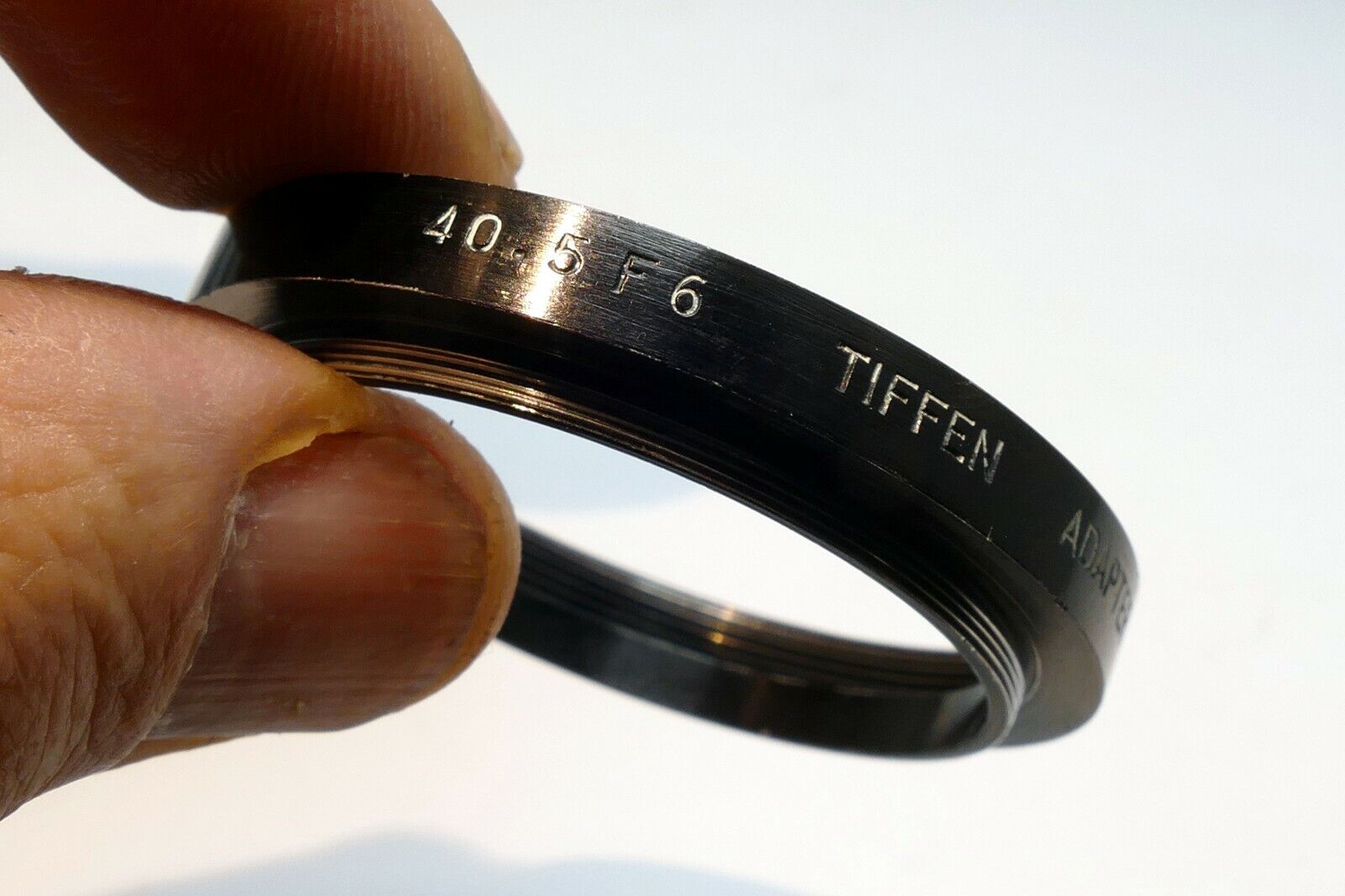 Tiffen 40.5mm to 44mm lens adapter ring screw in for series 6 VI filters holder